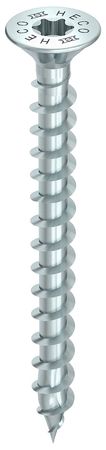 HECO TOPIX-plus, tête fraisée, HECO Drive, filetage complet variable, zinguée bleue, A3K