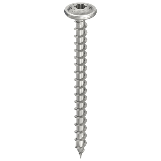 HECO TOPIX-plus A2, tête fraisée, T-Drive, 8 mm VG, 50 pièces — lot de 50 pièces