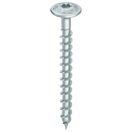 HECO TOPIX-plus, vis à tête fraisée pour cloison, T-Drive, filetage complet variable, zinguée bleue, A3K — lot de 500 pièces
