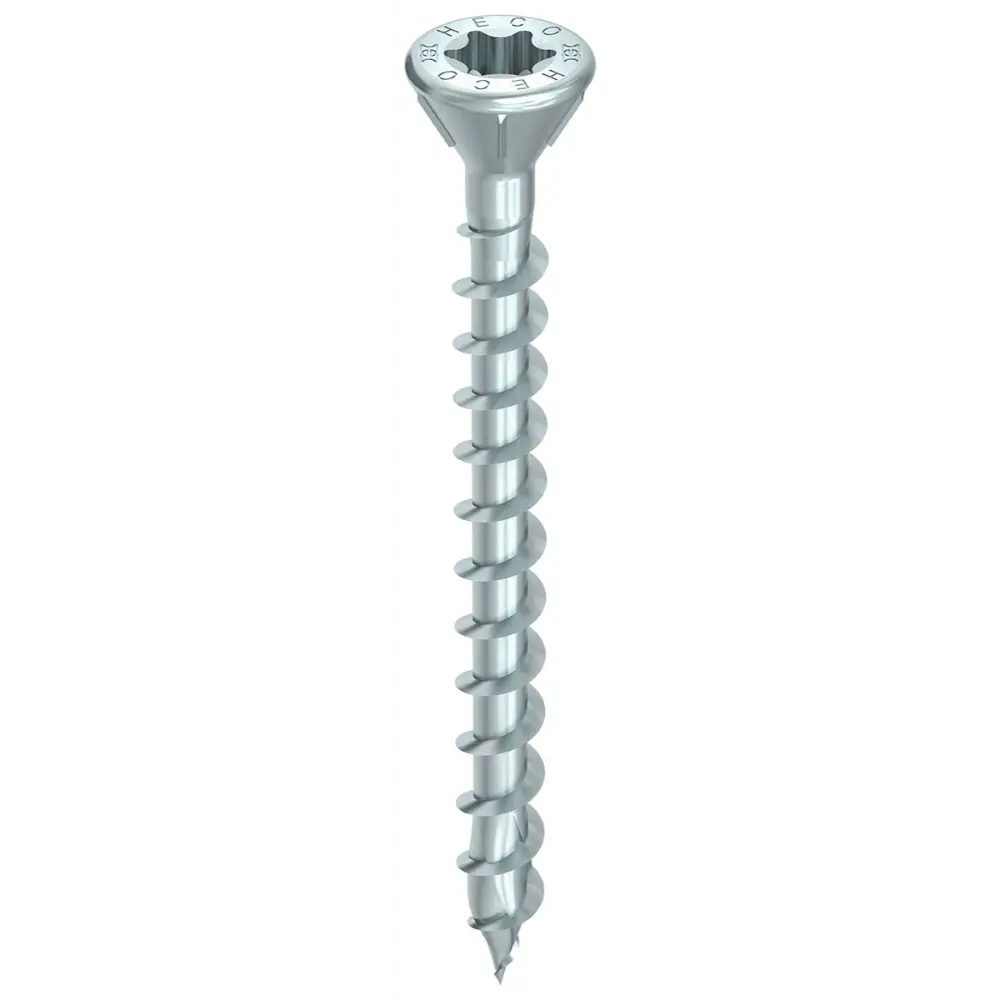 Vis HECO TOPIX-plus TCS 5,0 x 50, tête fraisée 60°, HD-30, VVG, A3K, 200 pièces — lot de 200 pièces