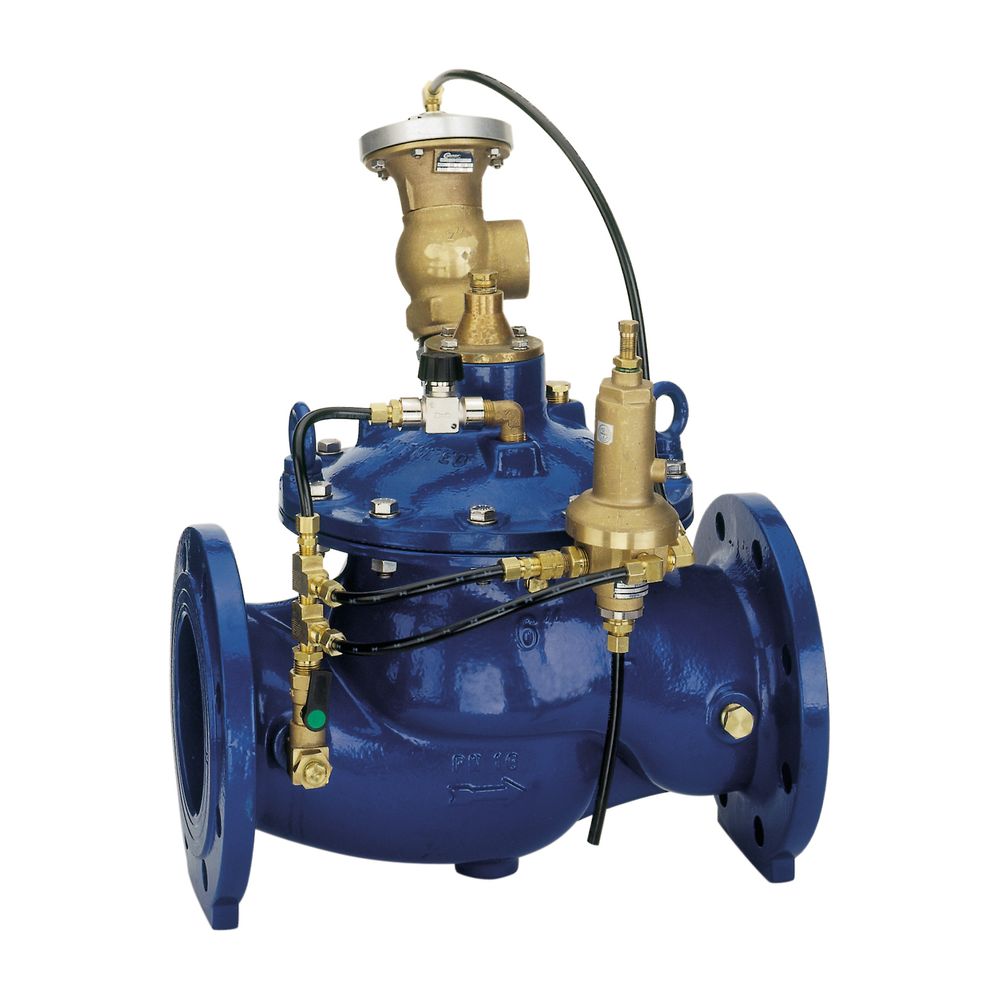 Resideo Soupape de sécurité SV300, GGG, plvb, A DN 65, bleu