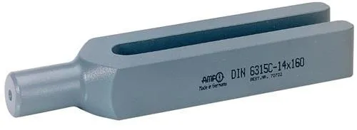 Amf Gabelspanneisen DIN 6315C fente-B.22mm L.315mm pour vis de serrage M20,M22