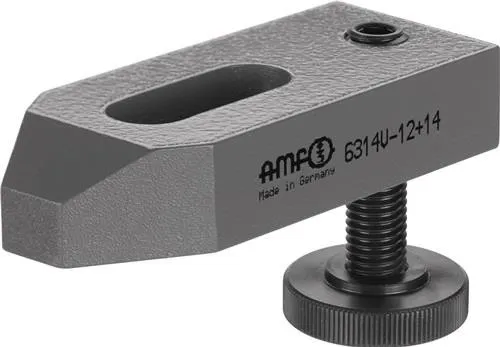 Amf Équerre de serrage Nr.6314V pour rainure en T 36mm Hauteur de serrage 24-150mm
