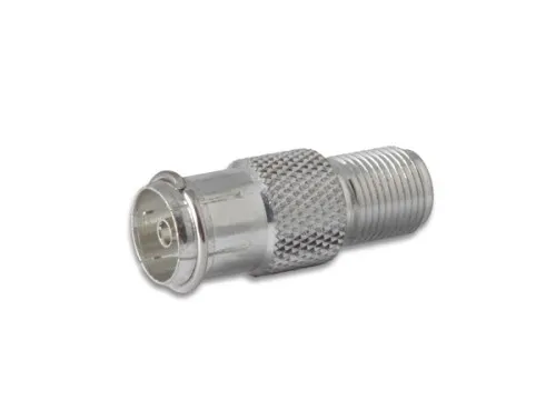 Kathrein Adaptateur F EMU 08, 75 Ohms, classe de blindage A, droit, femelle/femelle