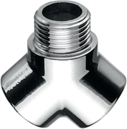 Pièce en Y Schell 1/2", chromée