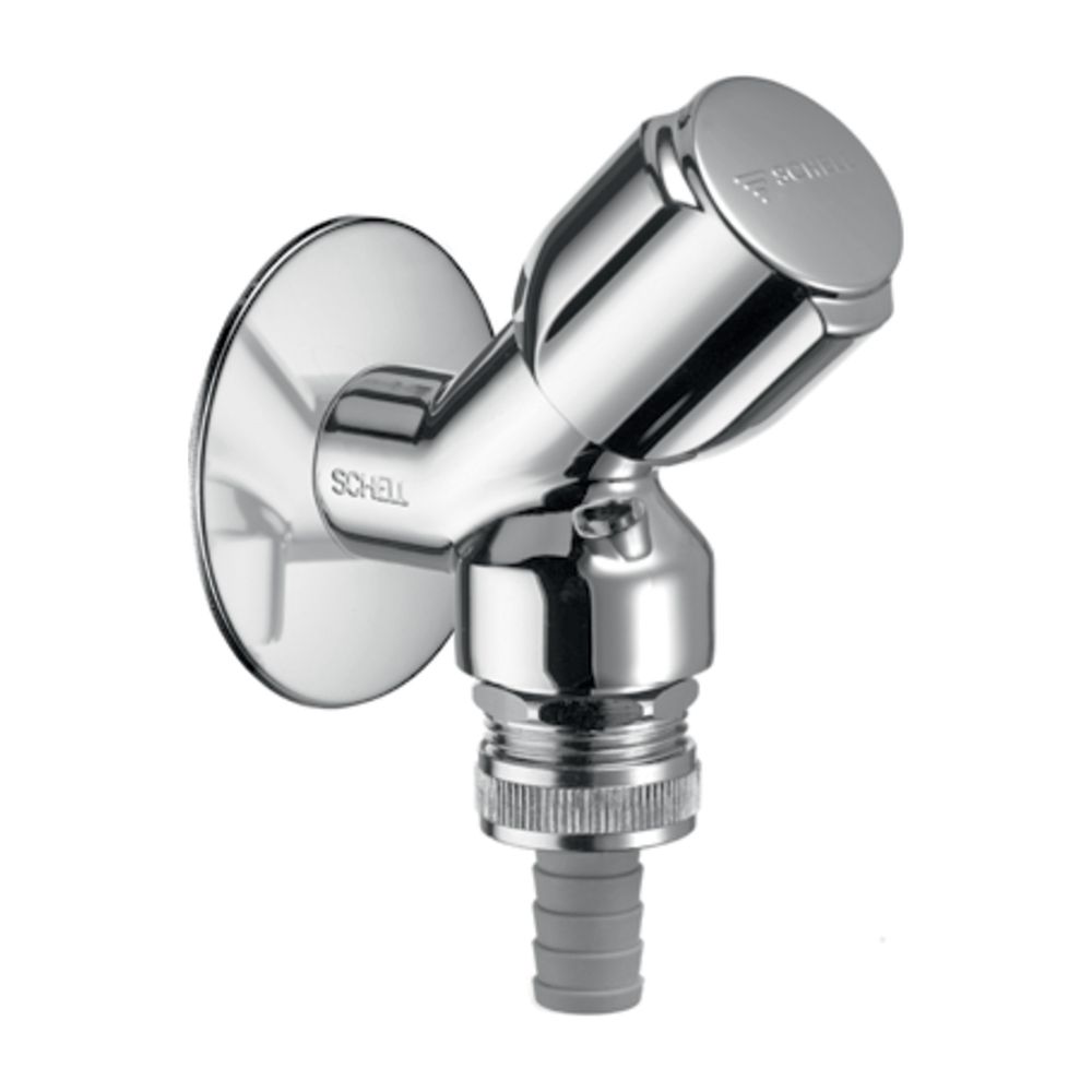 Robinet incliné d'appareil SCHELL Comfort RV, RB, DN 15 G 1/2", chromé