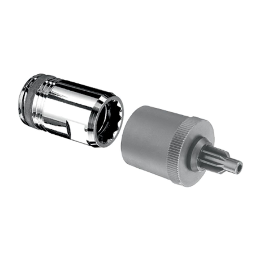 Adaptateur Schell Quick Stecktechnik, longueur de tige 70 mm, DN 15 G 1/2", avec ASAG easy, chromé