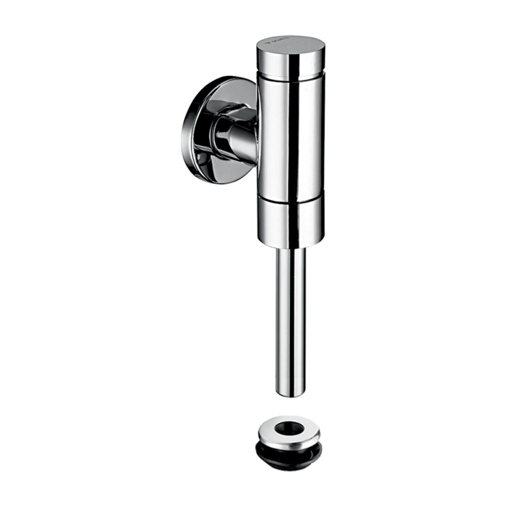 Robinet de chasse d'urinoir Schellomat Basic SV en saillie, vanne d'arrêt, 1/2", chromé