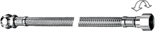 Schell Schlauch Clean-Flex S, rotatif écrou union 3/8", raccord 3/8" x 10 mm, longueur 300 mm, chromé