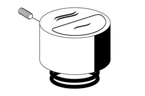 Capot de commande Schell, ressort de pression pour OMAT EDITION Eco, à partir de 2009