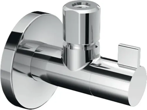 Vanne d'arrêt d'angle design Schell WING réglable, 1/2 pouce, chromée