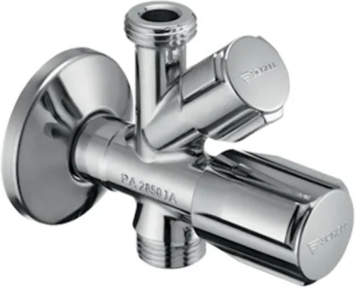 Robinet d'arrêt combiné Schell Comfort RV, tige longue DN 15 G 1/2", chromé