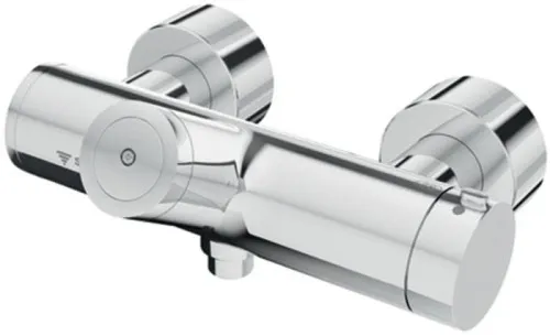 Schell Mitigeur de douche Vitus VD-C-T/u encastré, raccordement eau mélangée par le bas, thermostatique, CVD SWS, TD, chromé