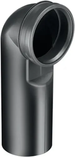 Coudé d'évacuation Schell pour WC avec joint double lèvre, DN 90, ∅ 90 mm
