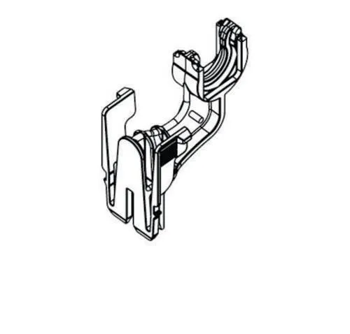 Schell Montus Support pour robinet de remplissage, cuve de chasse encastrée 8 cm