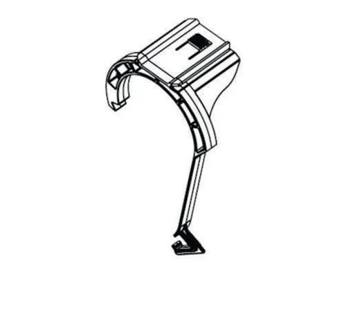 Support à étrier Schell Montus pour coude d'évacuation, cuve encastrée 12 cm