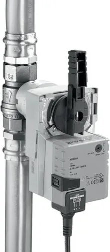 Robinetterie de sécurité anti-fuite Schell SWS, câble DN 50, Rp 2 pouces, 230V, 40Nm
