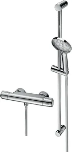 Schell Modus MD-T robinetterie de douche à poser, garniture de douche, pommeau 3 jets