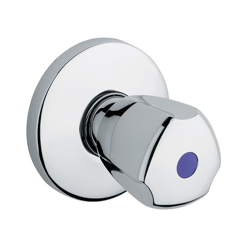 Robinetterie encastrée Kludi STANDARD eau froide/eau chaude poignée Terralux Zamak avec rallonge réglable