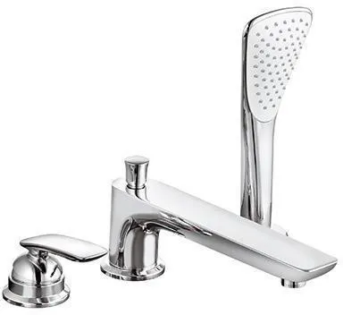 Mitigeur KLUDI BALANCE 3 trous pour baignoire et douche monocommande DN 15 chromé