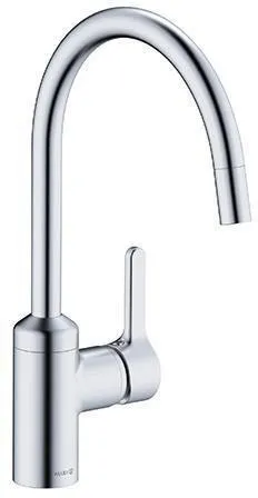 Robinetterie Kludi BINGO STAR pour évier DN 15 avec bec extractible finition inox