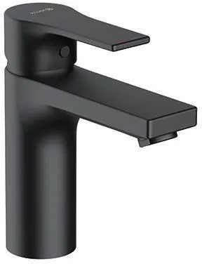 Évacuation de lavabo KLUDI ZENTA SL 100 mm avec clapet push-open, noir mat