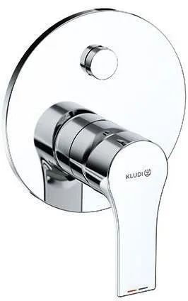Set KLUDI ZENTA SL UP-Wafü-/Br.-EHM Push avec unité fonctionnelle pour 88022, chromé