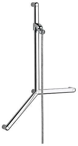 Barre de douche KLUDI SIRENA CARE L 900 mm avec 2 poignées chromées