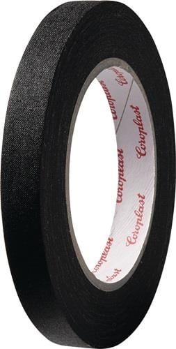 Ruban adhésif en tissu Coroplast 800 noir - 3000 — lot de 16 pièces