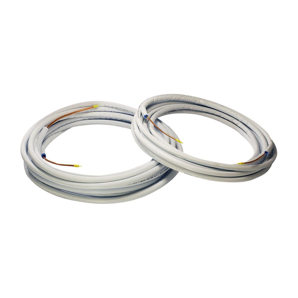 Conduite de fluide frigorigène Glen Dimplex non remplie, 12x1 mm et 18x1 mm, longueur 10 m
