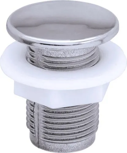 Duravit bouchon aveugle pour cuve de chasse, chromé