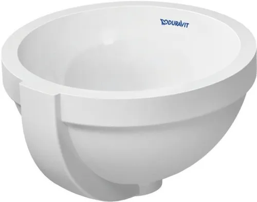 Duravit Architec meuble-lavabo encastrable 320x320x190mm, blanc brillant, sans trou de robinetterie, avec débord, encastrable par le bas