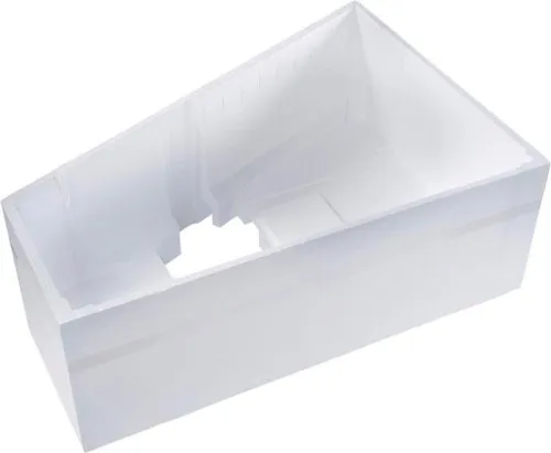 Support de baignoire Duravit Paiova 1270x1670x570mm, trapézoïdal, paroi latérale droite pour 700214