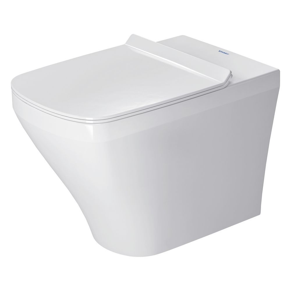 Duravit DuraStyle WC suspendu 575x370x400 mm, blanc brillant, montage au sol, 4,5 L, chasse d'eau profonde, fermé, horizontal, arrière