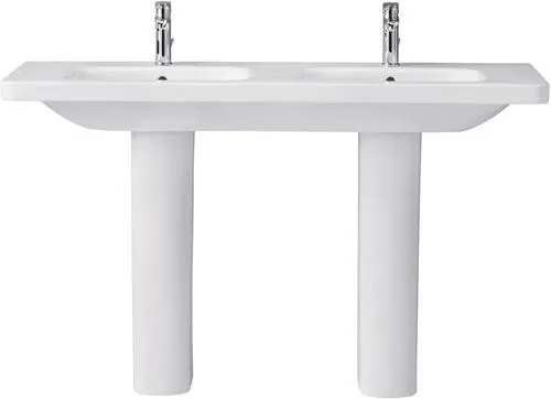 Colonne debout Duravit DuraStyle en céramique 190x170x720mm, blanc brillant, pose au sol, pour 231965, 231960, 231955