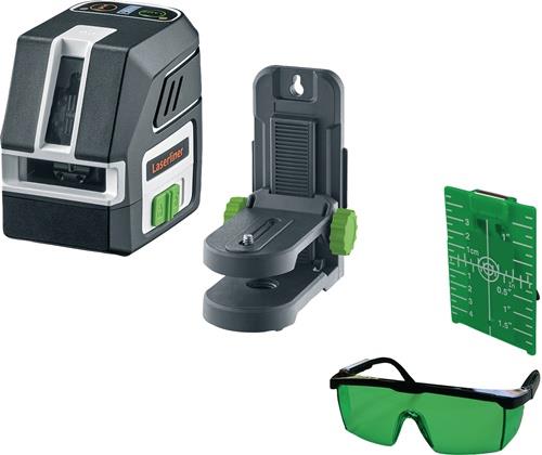 Laserliner PocketCross-Laser 2G, laser à lignes croisées vert avec accessoires