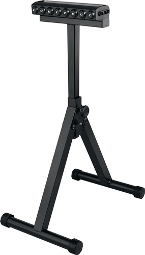 Support de matériau B.350mm H.758-1197mm Cap.200kg - Support combiné à rouleaux