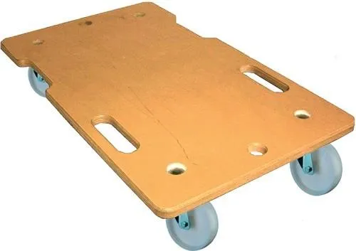 Rouleau de transport Bs D.75mm 150kg L600mm l350mm avec poignée creuse