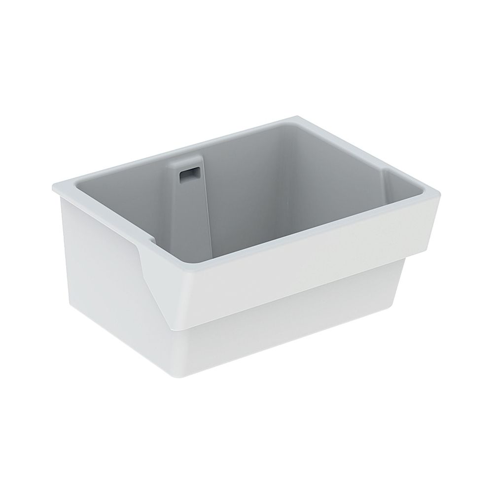 Lavabo polyvalent Geberit Publica Garda, avec trop-plein, 74x35x58,5 cm, céramique sanitaire, blanc
