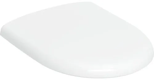 Siège de WC Geberit Renova Comfort fixation par le bas sans abattant automatique, blanc/brillant