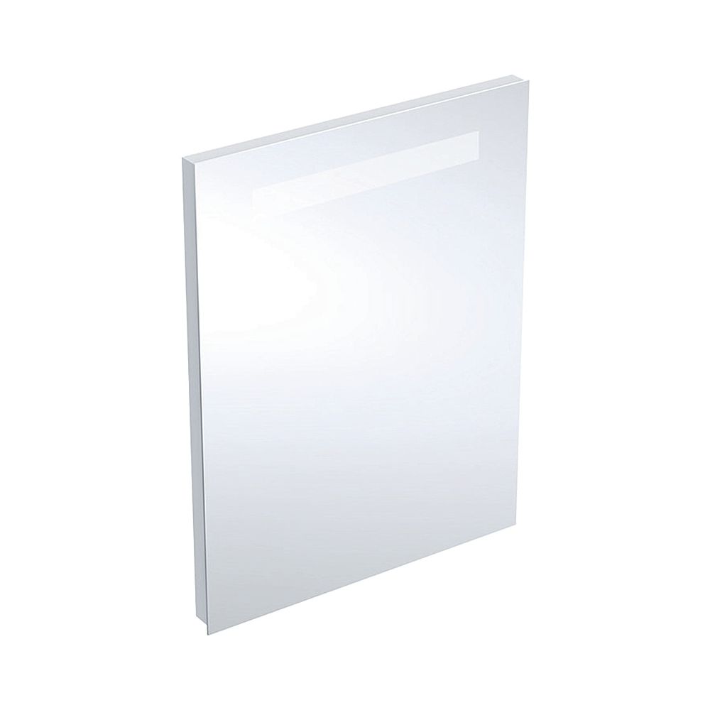 Geberit Renova Compact Miroir lumineux, largeur 50 cm, hauteur 65 cm, aluminium anodisé