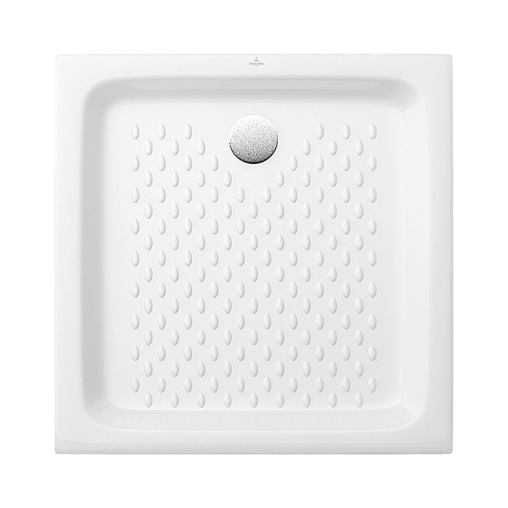 Bac à douche Villeroy & Boch O.novo 700x700x100 mm carré blanc alpin