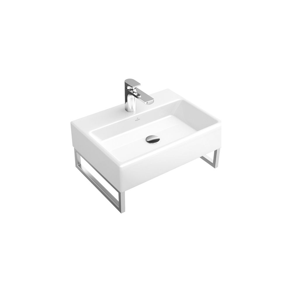 Villeroy & Boch Porte-serviettes Memento 370x20x140 mm, Acier inoxydable poli miroir