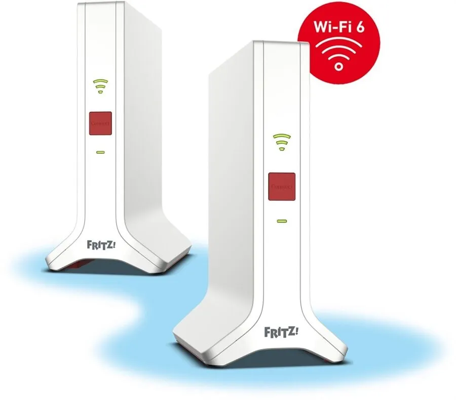 Set FRITZ! Mesh 4200 blanc, rouge (1 pack = 2 unités) — lot de 2 pièces