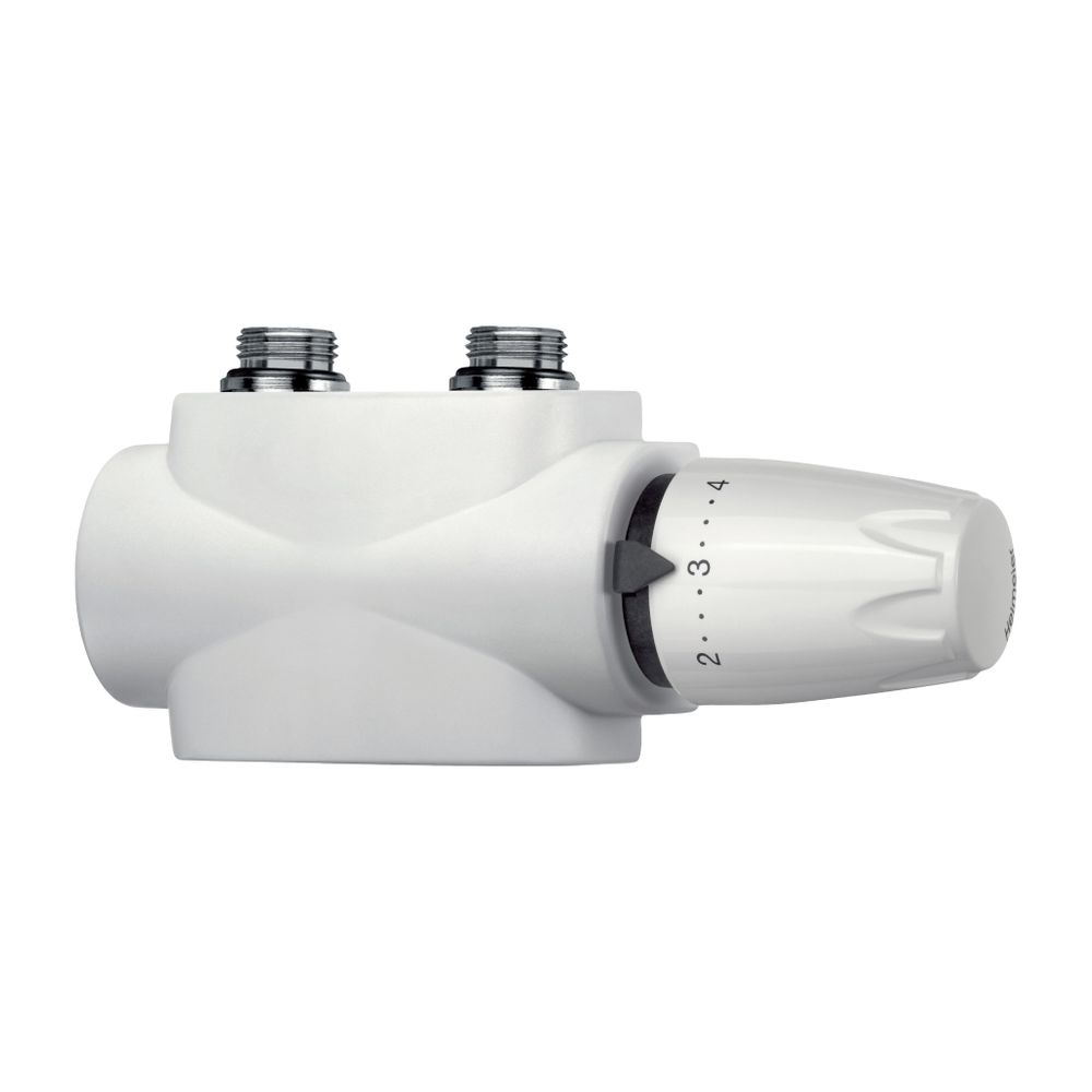 IMI Heimeier Vanne Multilux 4-Set à deux tubes, blanc
