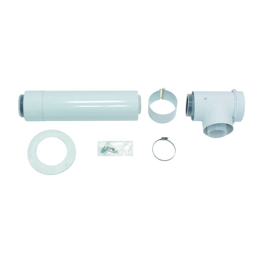 Vaillant kit de raccordement air/évacuation des fumées PP, 80/125 mm, 303208