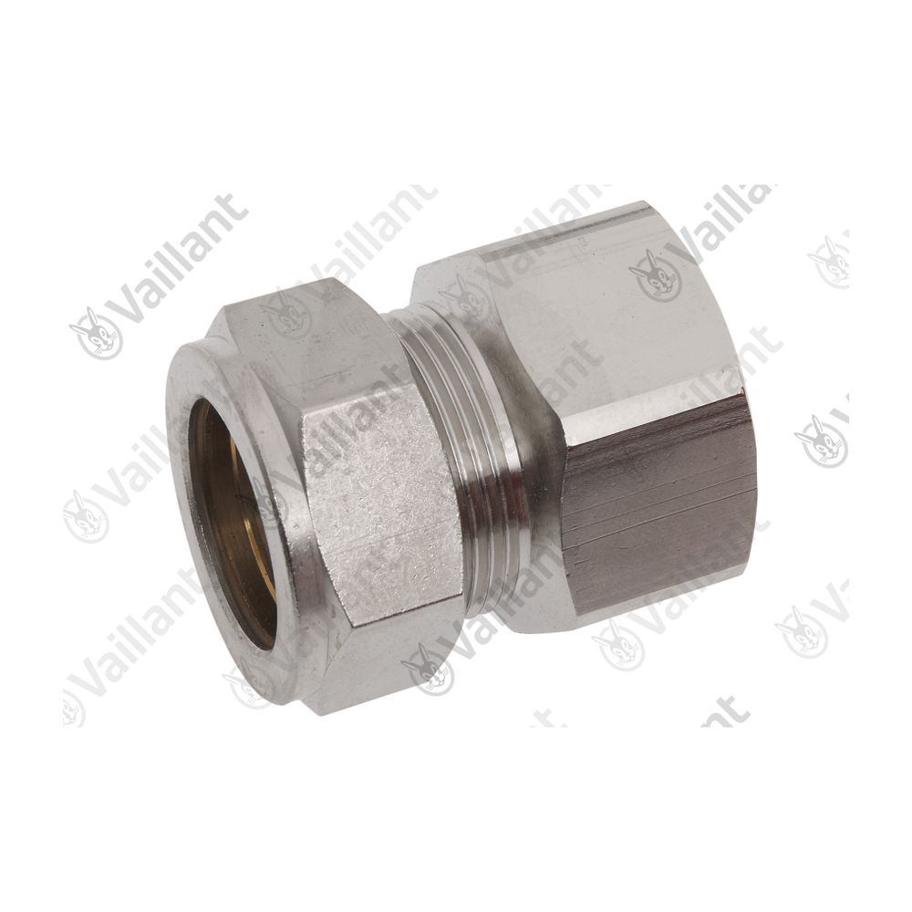 Vaillant Raccord à compression 22 mm x G 3/4" pour VC 10, 15, 20, 25, 30 CS/1-5 R1 et autres, 0020057206