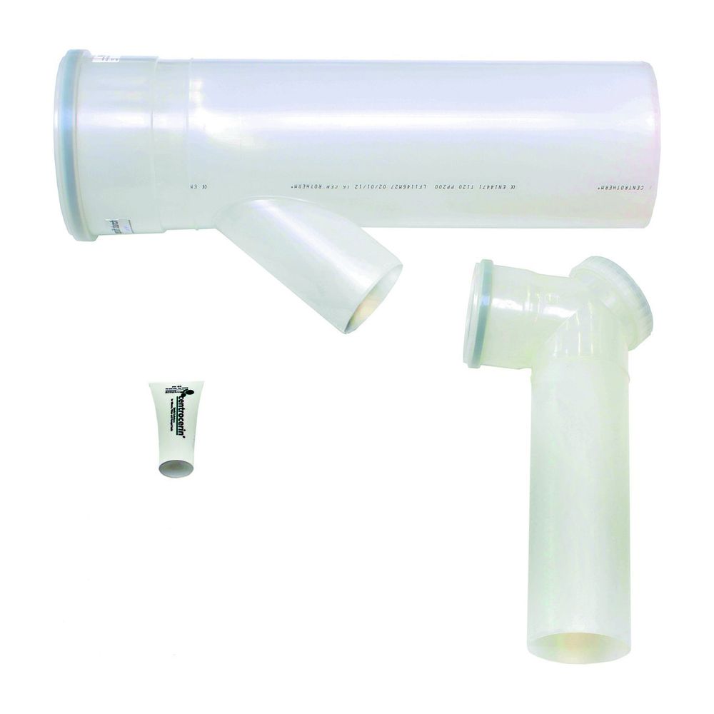 Kit d'extension cascade Vaillant 200 mm pour VC 806-1206/5-5 en série, PP, 0020106429