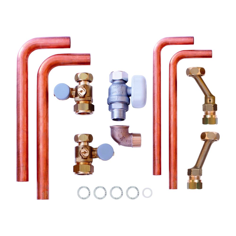 Kit d'installation Vaillant VCW pour montage apparent/encastré, tubes coupables, 0020201895