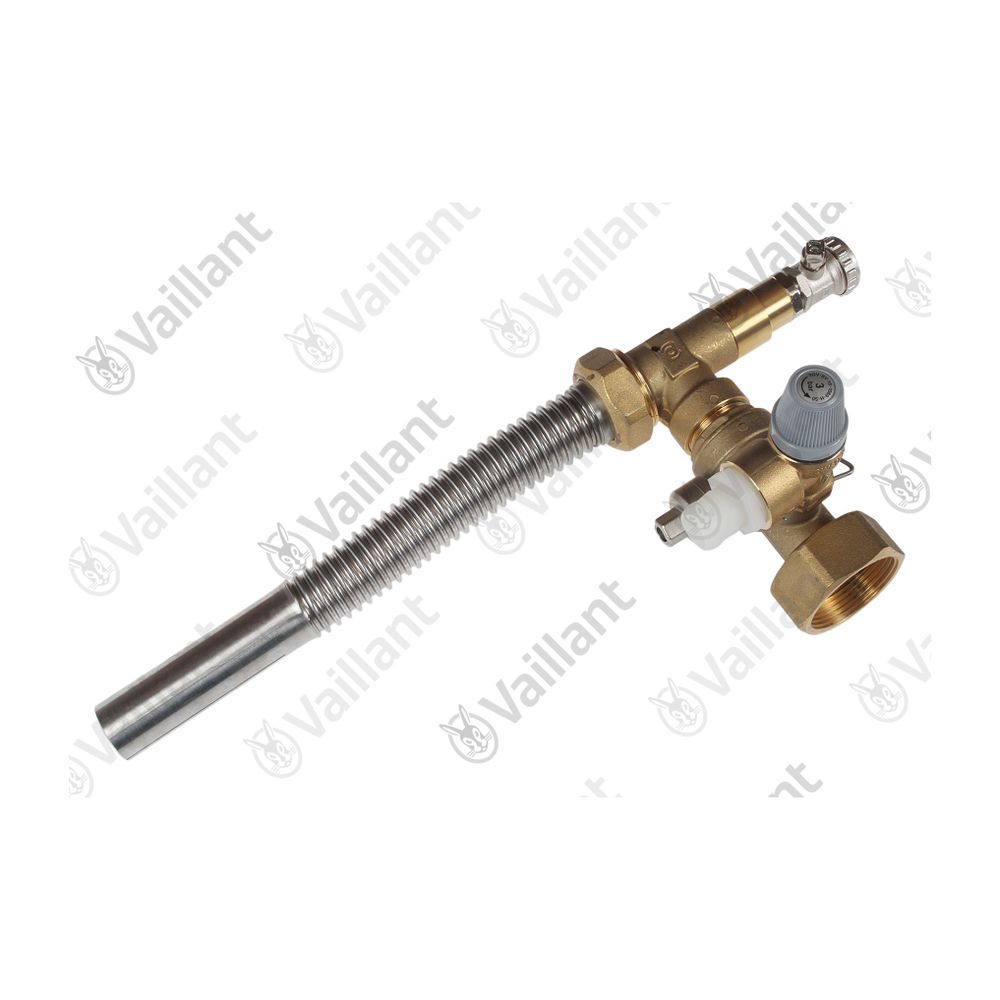 Vanne Vaillant 1 1/4" complète pour console flexoCompact et autres, 0010026925